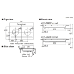 Panasonic 樂聲 KY-C227E 75厘米 嵌入式雙頭電磁爐